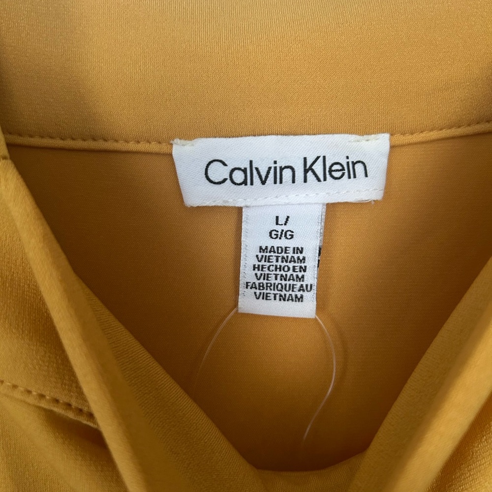 Calvin Klein Golden Yellow Top